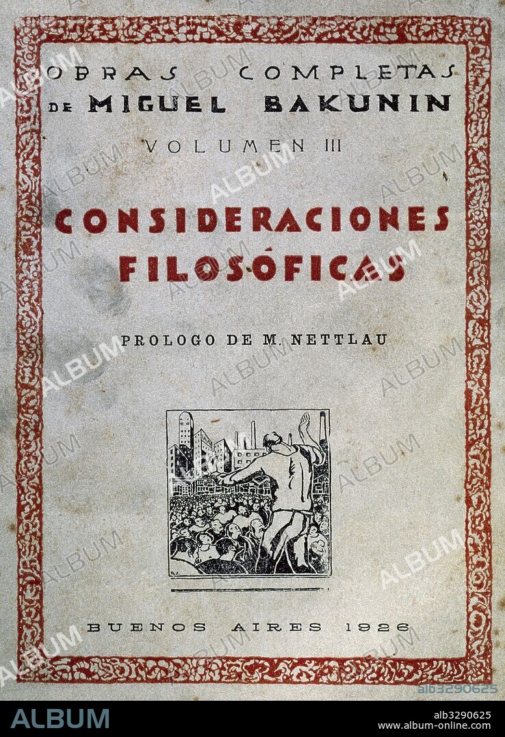 Portada de Consideracións filosóficas