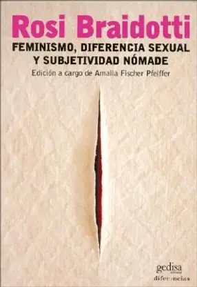 Portada de Feminismo, diferenza sexual e subxectividade nómade