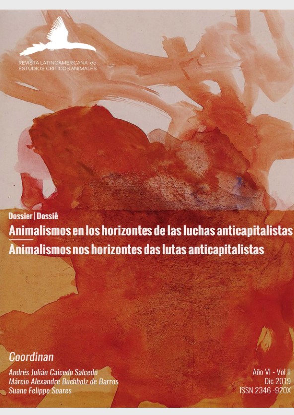 Portada de Animalismos nos horizontes das loitas anticapitalistas