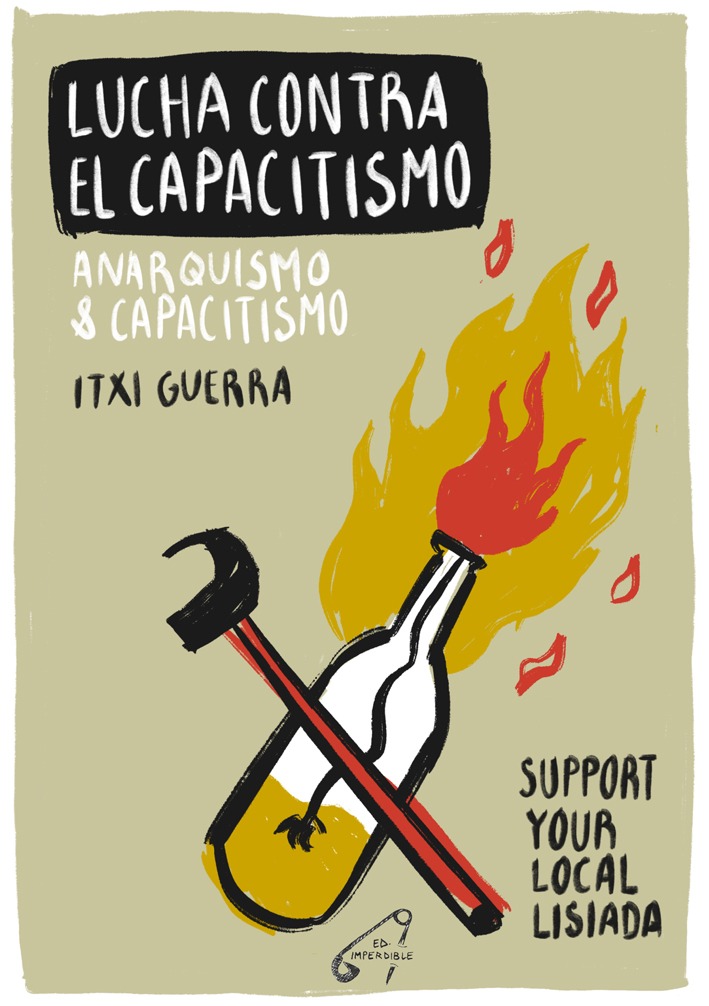 Portada de Loita contra o capacitismo: anarquismo e capacitismo