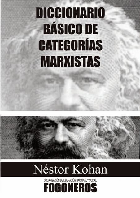 Portada de Dicionario básico de categorías marxistas