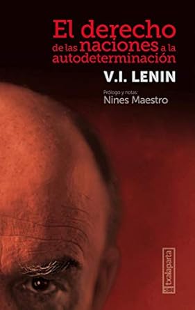 Portada de O dereito das nacións á autodeterminación