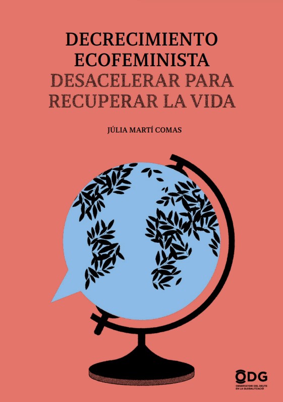 Portada de Decrecemento ecofeminista