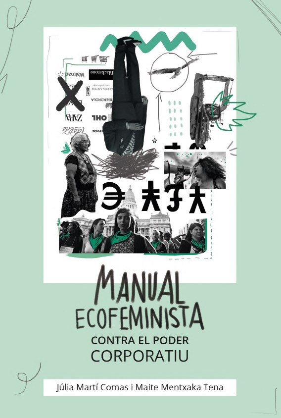 Portada de Manual ecofeminista contra o poder corporativo
