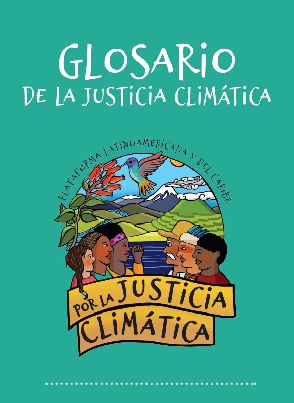 Portada de Glosario da xustiza climática